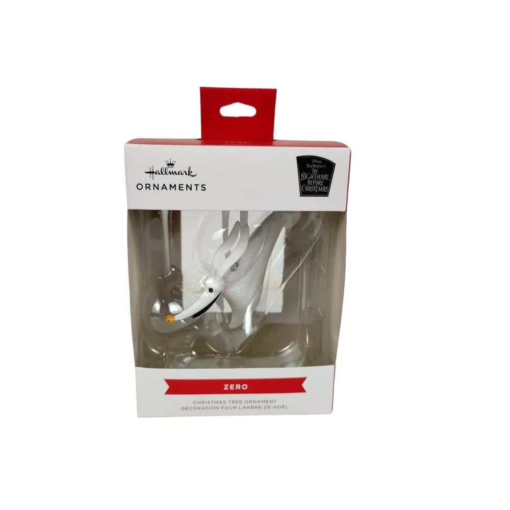 Hallmark Ornaments Nightmare Before Christmas Zero Dog Christmas Tree Ornament - Picture 3 of 9